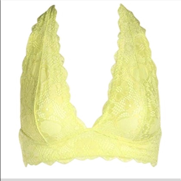 *3/$30 Free people Galloon lace halter bralette - Picture 4 of 7